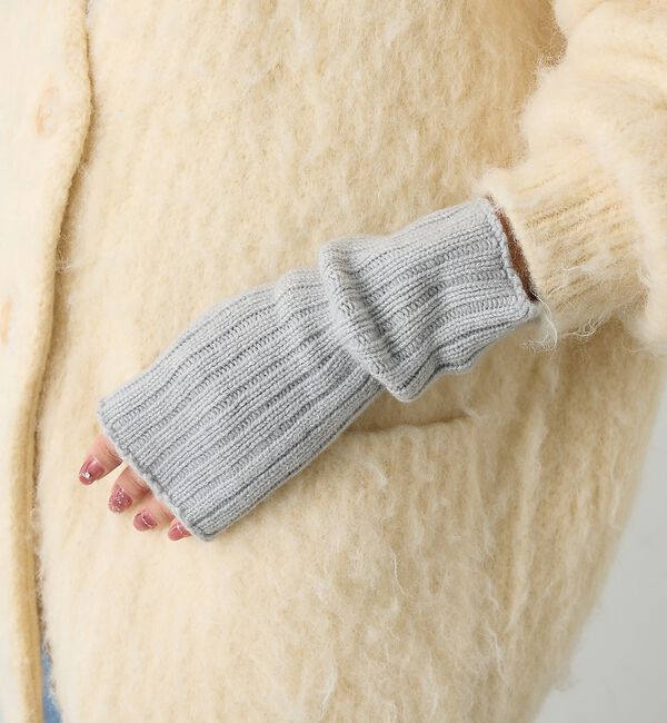 collex「【WILLIAM BRUNTON】カシミヤリブリストウォーマー」|手袋|