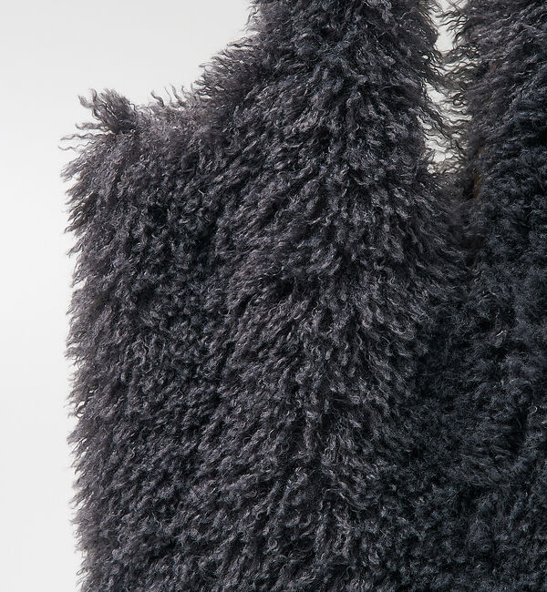 collex「【WEB限定】Vラインフェイクファートートバッグ」|トートバッグ|