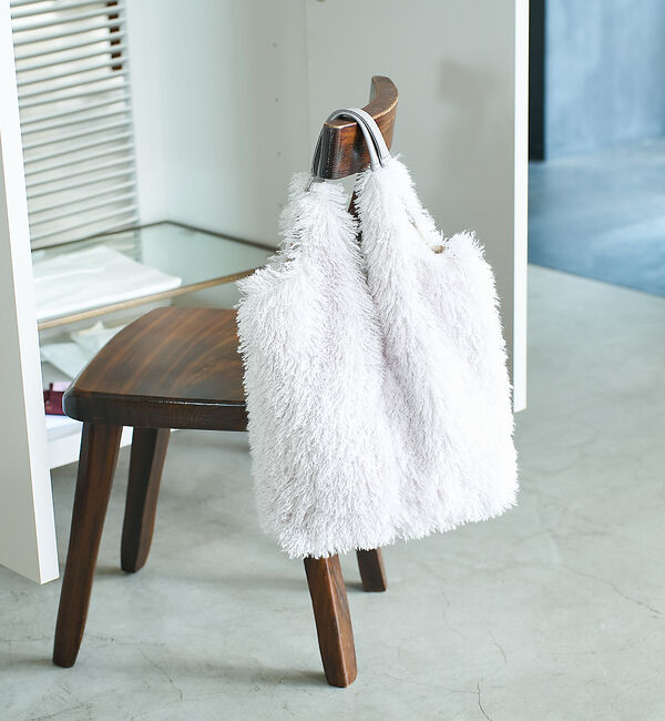 collex「【WEB限定】Vラインフェイクファートートバッグ」|トートバッグ|