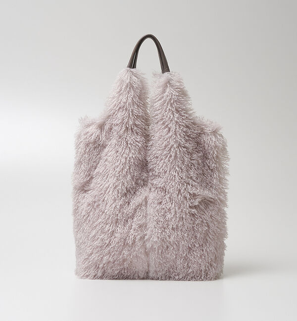 collex「【WEB限定】Vラインフェイクファートートバッグ」|トートバッグ|