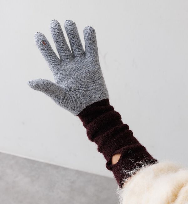collex「メリノウール アルパカ  2WAY グローブ 手袋」|手袋|