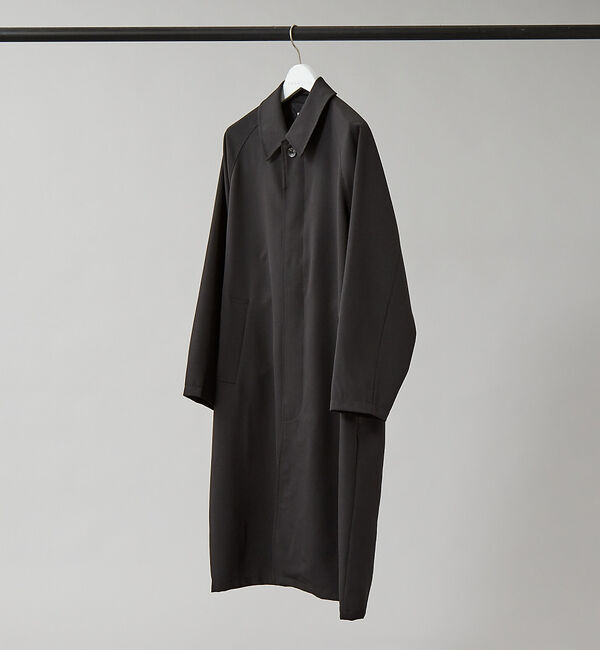 ABAHOUSE「ポリツイル  オーバーサイズ ステンカラー コート」|ステンカラーコート|