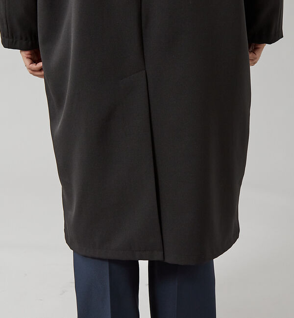 ABAHOUSE「ポリツイル  オーバーサイズ ステンカラー コート」|ステンカラーコート|
