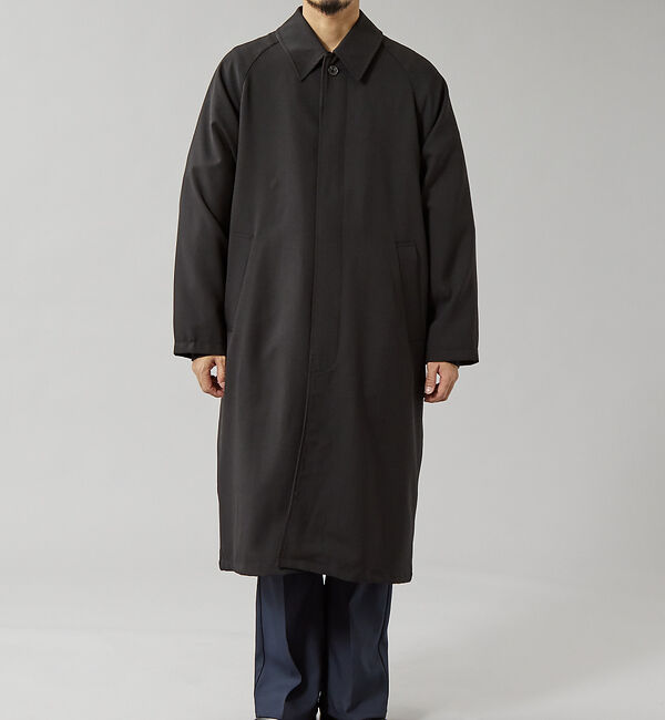 ABAHOUSE「ポリツイル  オーバーサイズ ステンカラー コート」|ステンカラーコート|