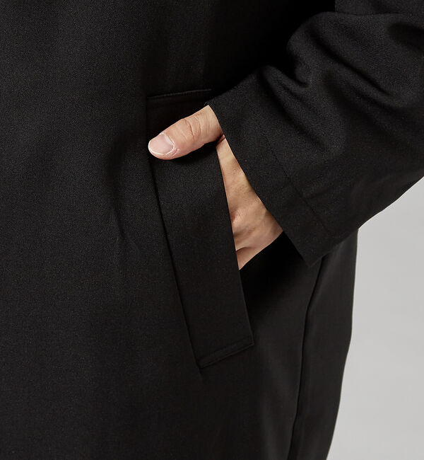 ABAHOUSE「ポリツイル  オーバーサイズ ステンカラー コート」|ステンカラーコート|