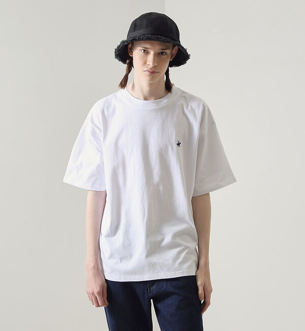 ABAHOUSE「【BEVERLY HILLS POLO CLUB / ビバリーヒルズポロクラブ】」|Tシャツ・カットソー|ホワイト
