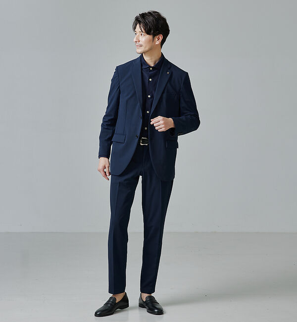 ABAHOUSE「【セットアップ対応/FLEX PANTS】マルチストレッチ イージースラックス」|スラックス|