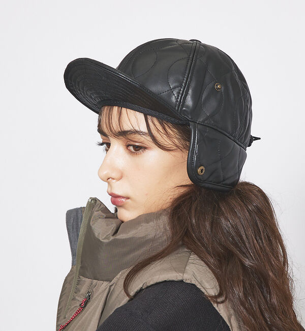 ABAHOUSE「【RUBEN/ルーベン】EARCOVER QULTING FAKE LEATHE」|その他|