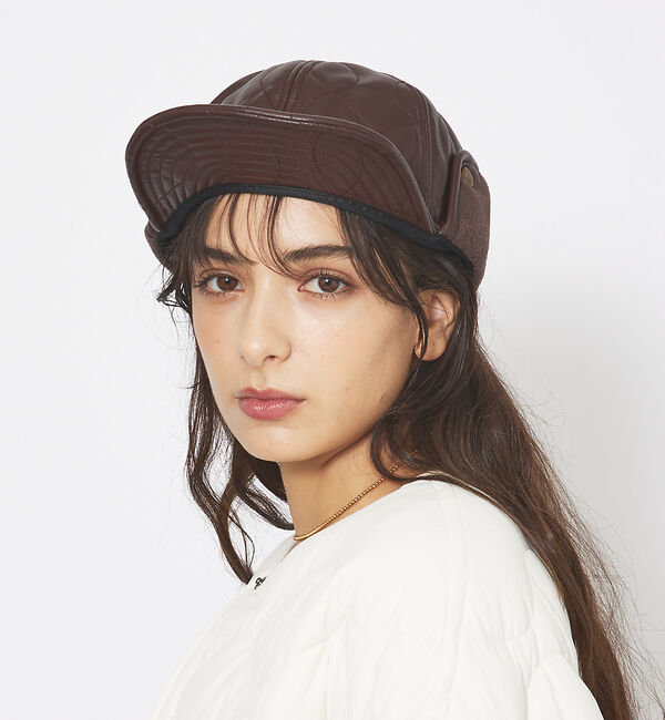 ABAHOUSE「【RUBEN/ルーベン】EARCOVER QULTING FAKE LEATHE」|その他|