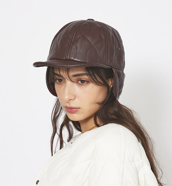 ABAHOUSE「【RUBEN/ルーベン】EARCOVER QULTING FAKE LEATHE」|その他|