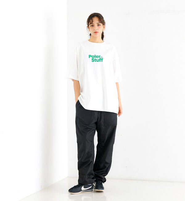 ABAHOUSE「【POLeR/ポーラー】 STUFF RELAX TEE/スタッフロゴ/リラック」|Tシャツ・カットソー|
