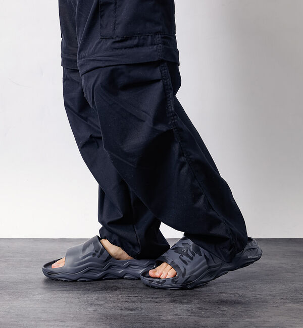 ABAHOUSE「【Doubleu /ダブリュー】ULTRA SPORTY SLIDE MBL E」|サンダル|グレー系その他1