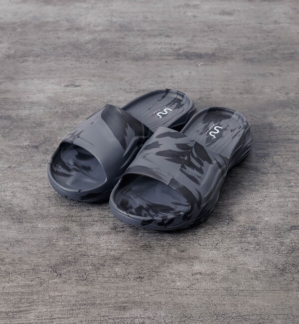 ABAHOUSE「【Doubleu /ダブリュー】ULTRA SPORTY SLIDE MBL E」|サンダル|