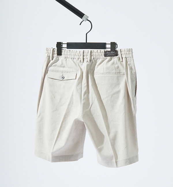 ABAHOUSE「ソロストレッチ リネン イージーショートパンツ / セットアップ対応」|その他|