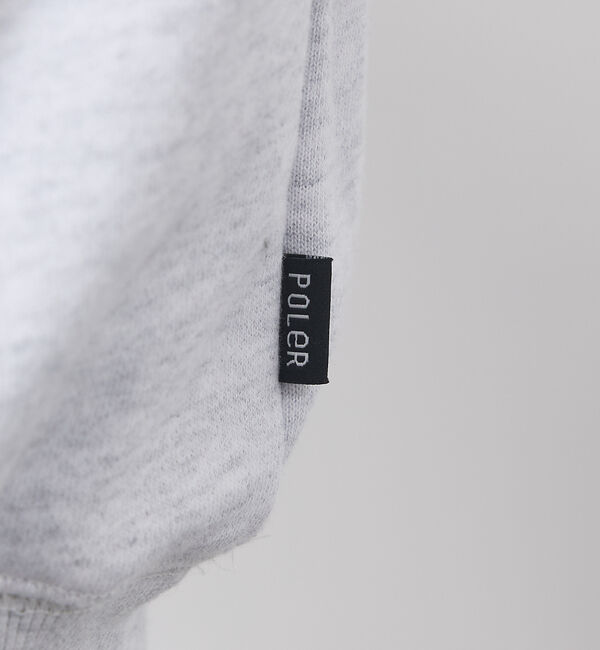 ABAHOUSE「【POLER/ポーラー】COLLEGE RAGLAN CREW スウェット/カレ」|スウェット・ジャージ|