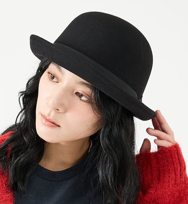 ABAHOUSE「【RUBEN/ルーベン】BASIC BOWLER FELT HAT/ベーシックボ」|その他|