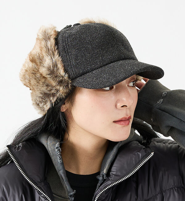ABAHOUSE「【RUBEN/ルーベン】WOOL LIKED EARCOVE CAP/ウールライ」|その他|