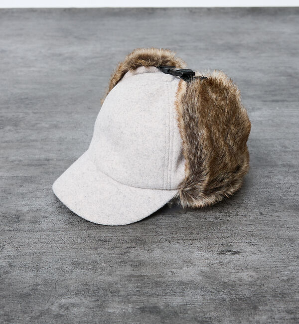 ABAHOUSE「【RUBEN/ルーベン】WOOL LIKED EARCOVE CAP/ウールライ」|その他|