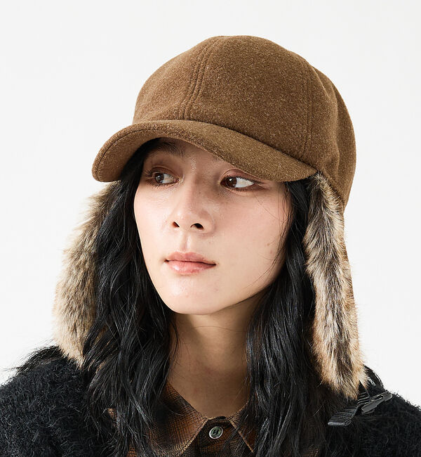 ABAHOUSE「【RUBEN/ルーベン】WOOL LIKED EARCOVE CAP/ウールライ」|その他|