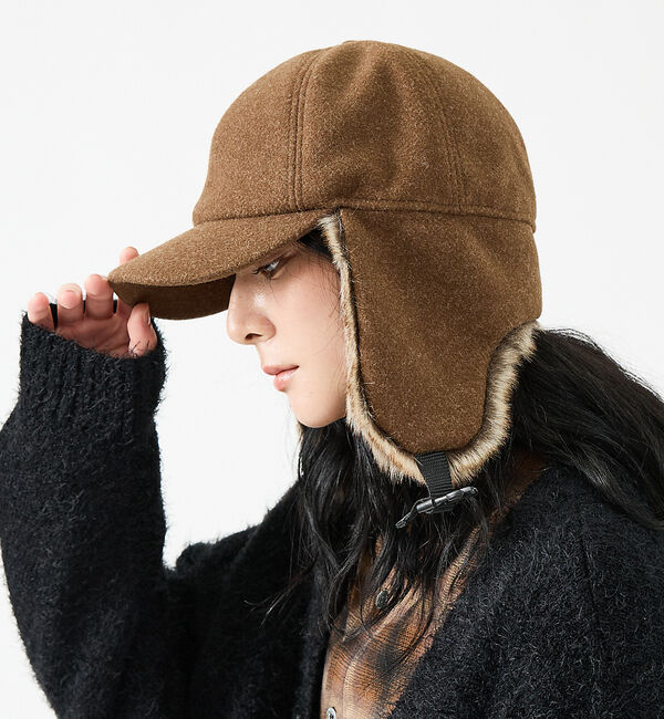 ABAHOUSE「【RUBEN/ルーベン】WOOL LIKED EARCOVE CAP/ウールライ」|その他|