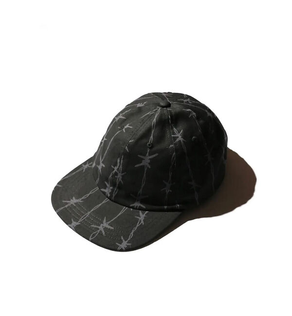 ABAHOUSE「【MADE IN STANDARD】PRINTED BASEBALL CAP/ベ」|その他|ブラック