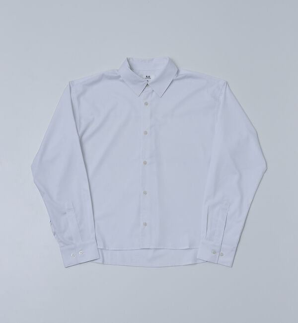 ABAHOUSE「【AH ABAHOUSE】 ロングスリーブ クロップドシャツ」|シャツ・ブラウス|