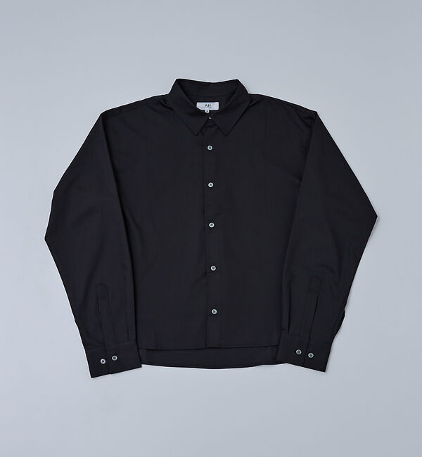 ABAHOUSE「【AH ABAHOUSE】 ロングスリーブ クロップドシャツ」|シャツ・ブラウス|