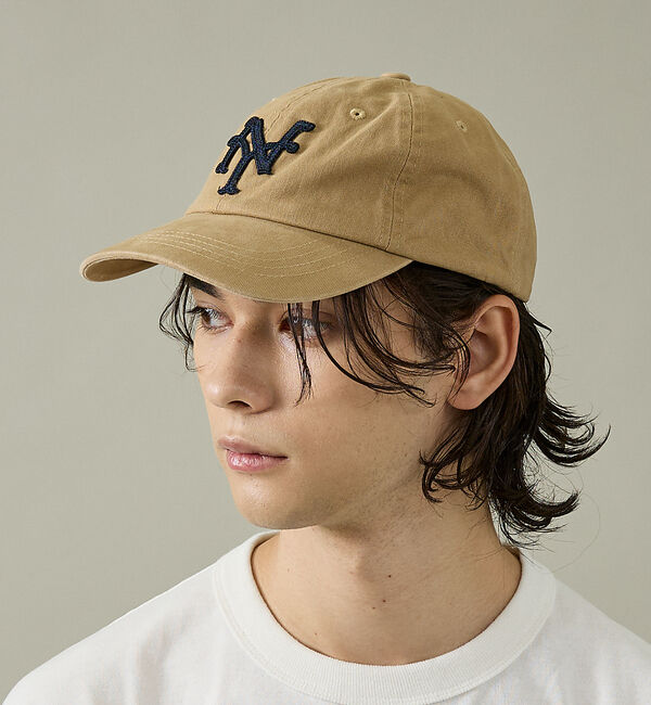 ABAHOUSE「1947 NEW YORK CUBANS COTTON BALL CAP / ニ」|その他|ベージュ