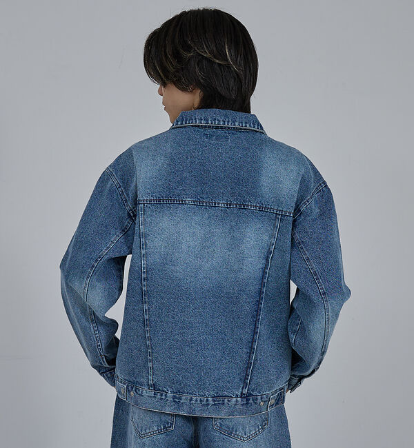 ABAHOUSE「【AH ABAHOUSE】ヴィンテージライク ブラスト デニムジャケット / セ」|その他|