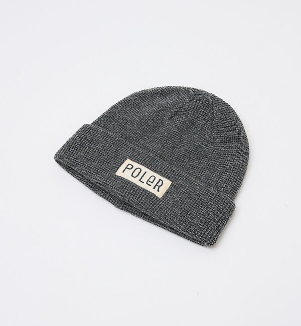 ABAHOUSE「【POLER / ポーラー】WORKERMAN BEANIE / ワーカーマン」|その他|チャコールグレー
