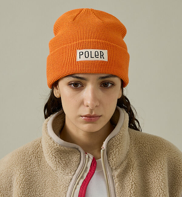 ABAHOUSE「【POLER / ポーラー】WORKERMAN BEANIE / ワーカーマン」|その他|オレンジ