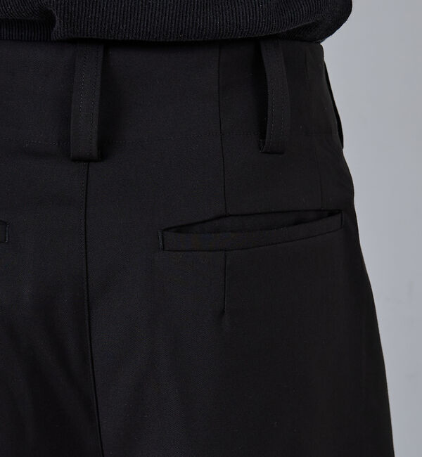 ABAHOUSE「【AH ABAHOUSE】2タック ワイドストレートスラックス / セットアップ」|スラックス|