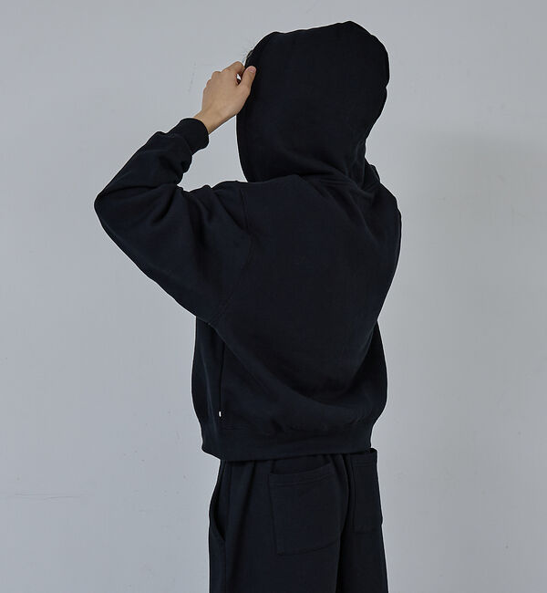 ABAHOUSE「【AH ABAHOUSE】クロップド ダブルジップ スウェットフーディー / セ」|パーカー|