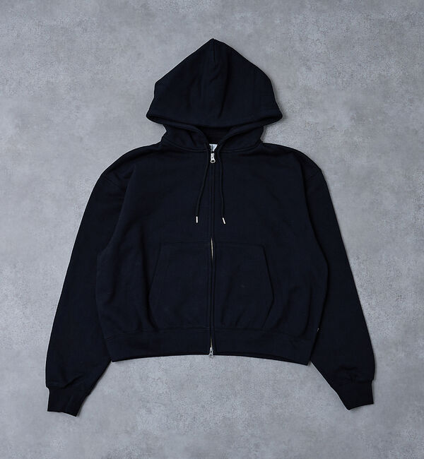 ABAHOUSE「【AH ABAHOUSE】クロップド ダブルジップ スウェットフーディー / セ」|パーカー|