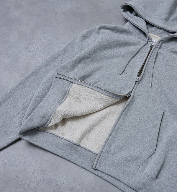ABAHOUSE「【AH ABAHOUSE】クロップド ダブルジップ スウェットフーディー / セ」|パーカー|