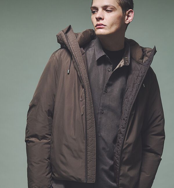 ABAHOUSE「【LIMONTA】700FP フーデットダウンジャケット / ショートブルゾン」|ダウン|