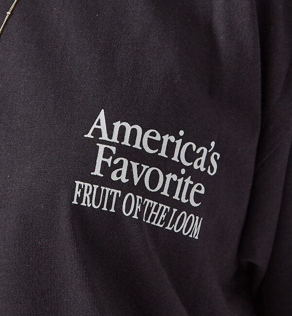 Rouge vif「【FRUIT OF THE LOOM】プリントTシャツ / ワンポイント刺繍 /」|Tシャツ・カットソー|