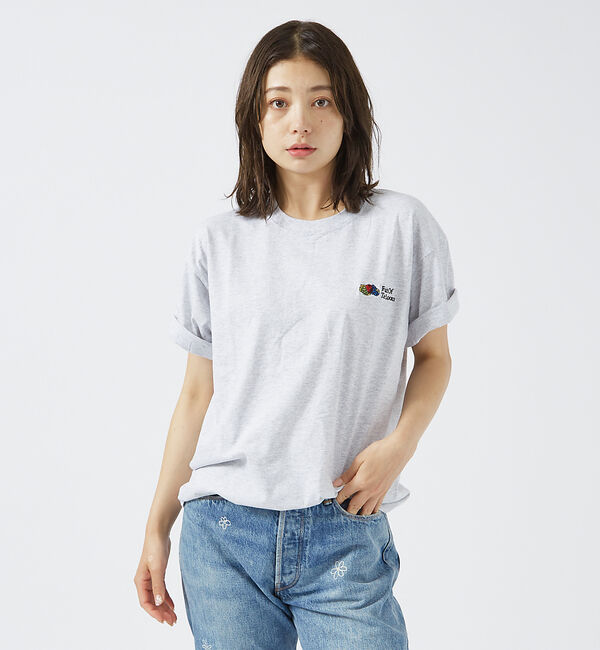 Rouge vif「【FRUIT OF THE LOOM】プリントTシャツ / ワンポイント刺繍 /」|Tシャツ・カットソー|