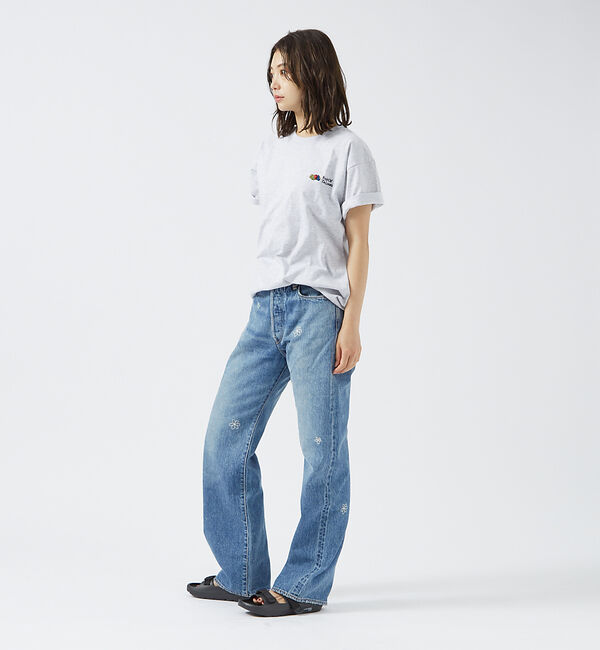 Rouge vif「【FRUIT OF THE LOOM】プリントTシャツ / ワンポイント刺繍 /」|Tシャツ・カットソー|