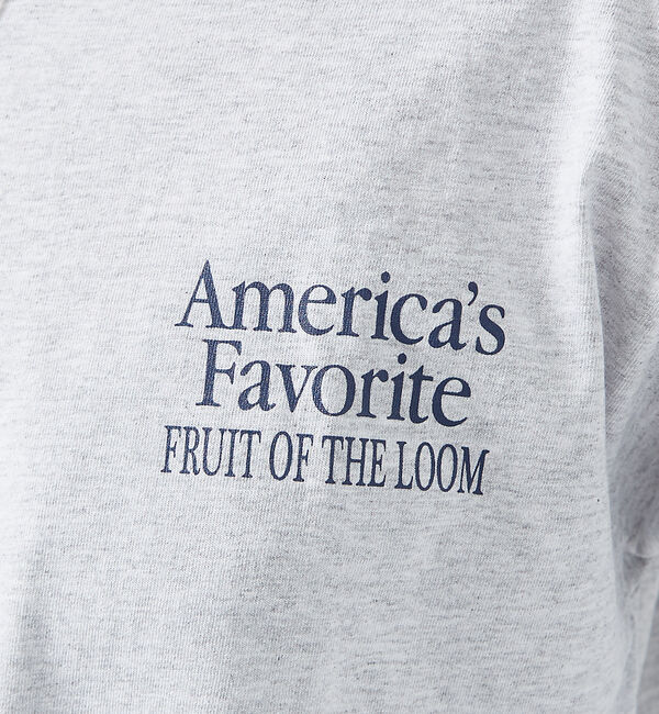 Rouge vif「【FRUIT OF THE LOOM】プリントTシャツ / ワンポイント刺繍 /」|Tシャツ・カットソー|