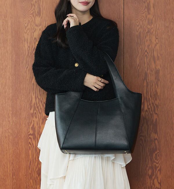 LOWELL things「【kariさんコラボ】ポーチ付き多機能オープントート/A4/通勤/16インチPC」|トートバッグ|