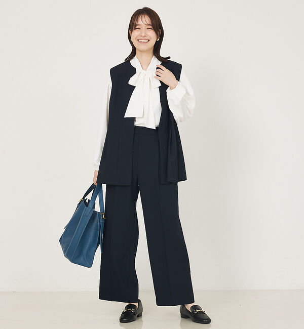 abahouse mavie「ボウタイ2WAYブラウス」|シャツ・ブラウス|