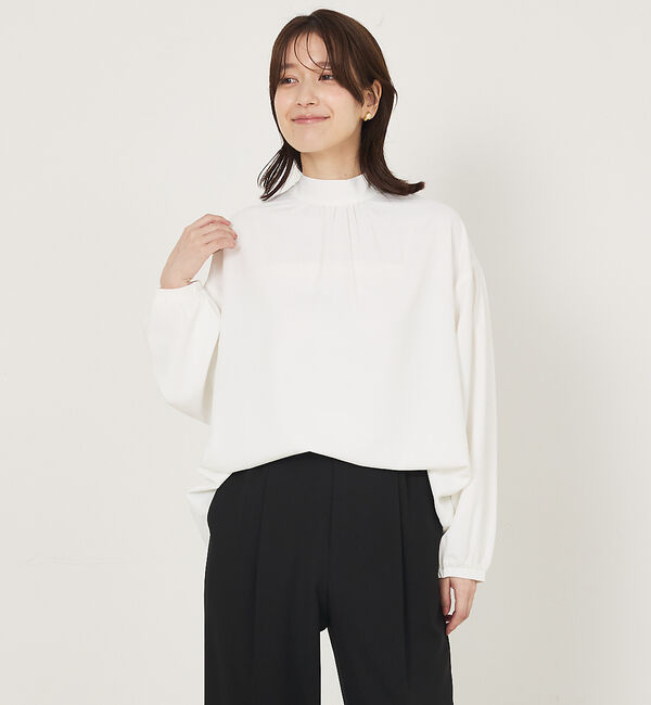abahouse mavie「ボウタイ2WAYブラウス」|シャツ・ブラウス|