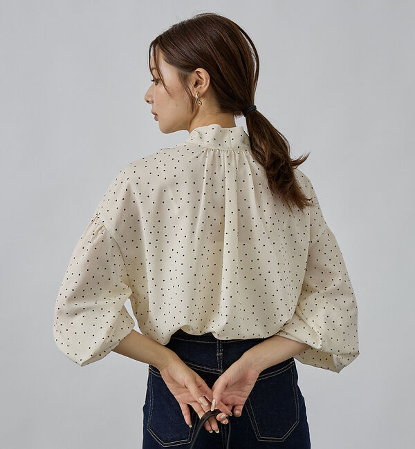 abahouse mavie「ボウタイ2WAYブラウス」|シャツ・ブラウス|