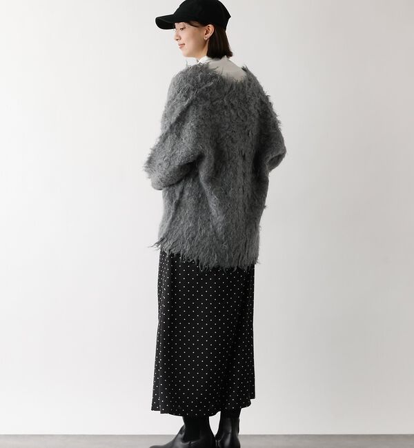 abahouse mavie「ドットマーメイドスカート」|スカート|