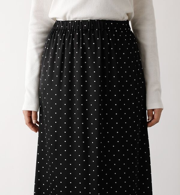 abahouse mavie「ドットマーメイドスカート」|スカート|
