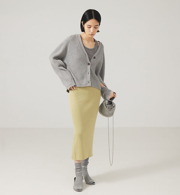 The Store by C' 「【COCUCA】リブニットスカート」|スカート|