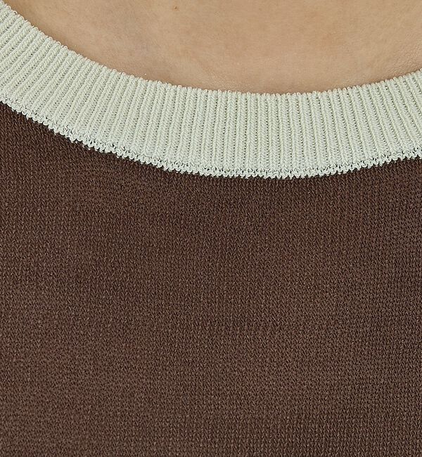 NOMINE「リンガー ニット Tシャツ【予約】」|Tシャツ・カットソー|