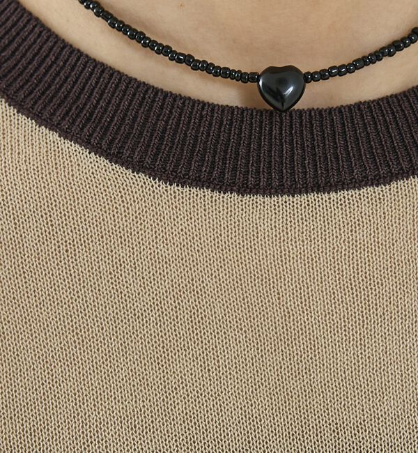 NOMINE「リンガー ニット Tシャツ【予約】」|Tシャツ・カットソー|