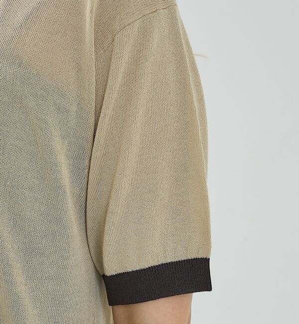 NOMINE「リンガー ニット Tシャツ【予約】」|Tシャツ・カットソー|